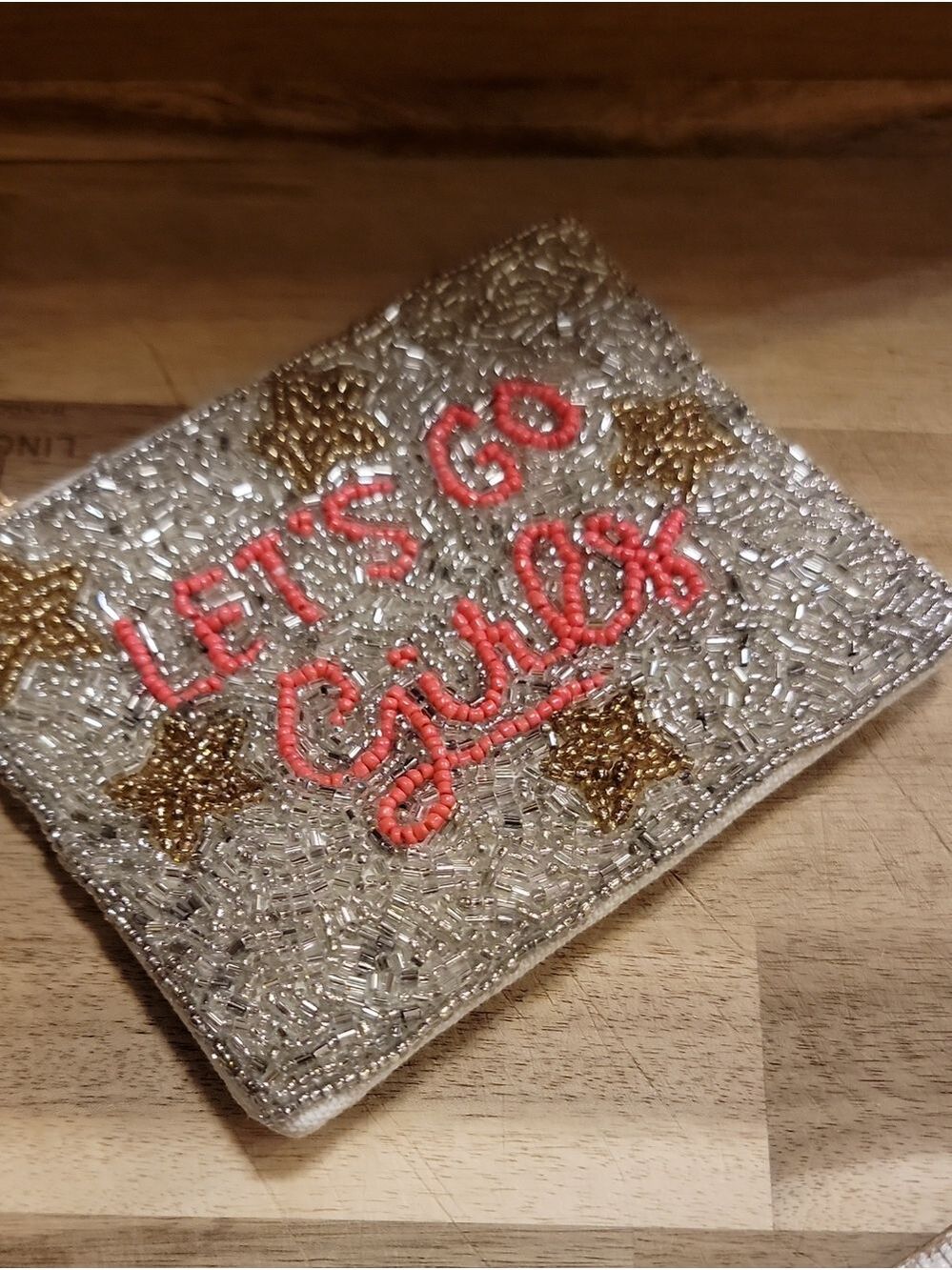 Let's Go Giirls breaded coin purse - Picture 2 of 7